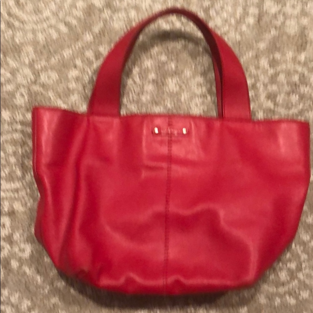 Red Kate Spade tote